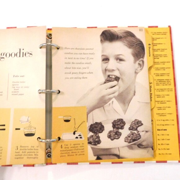 Better Homes and Gardens Junior Cook Book Reprint 1955 Classic Edition HB Binder - Picture 7 of 10